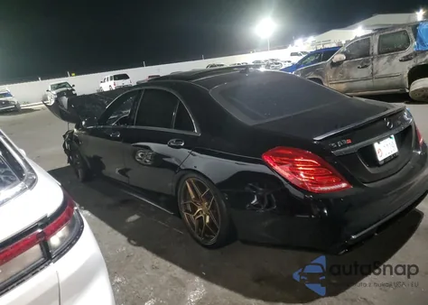 2016 Mercedes-Benz S 63 Amg from USA, damaged, VIN 224352